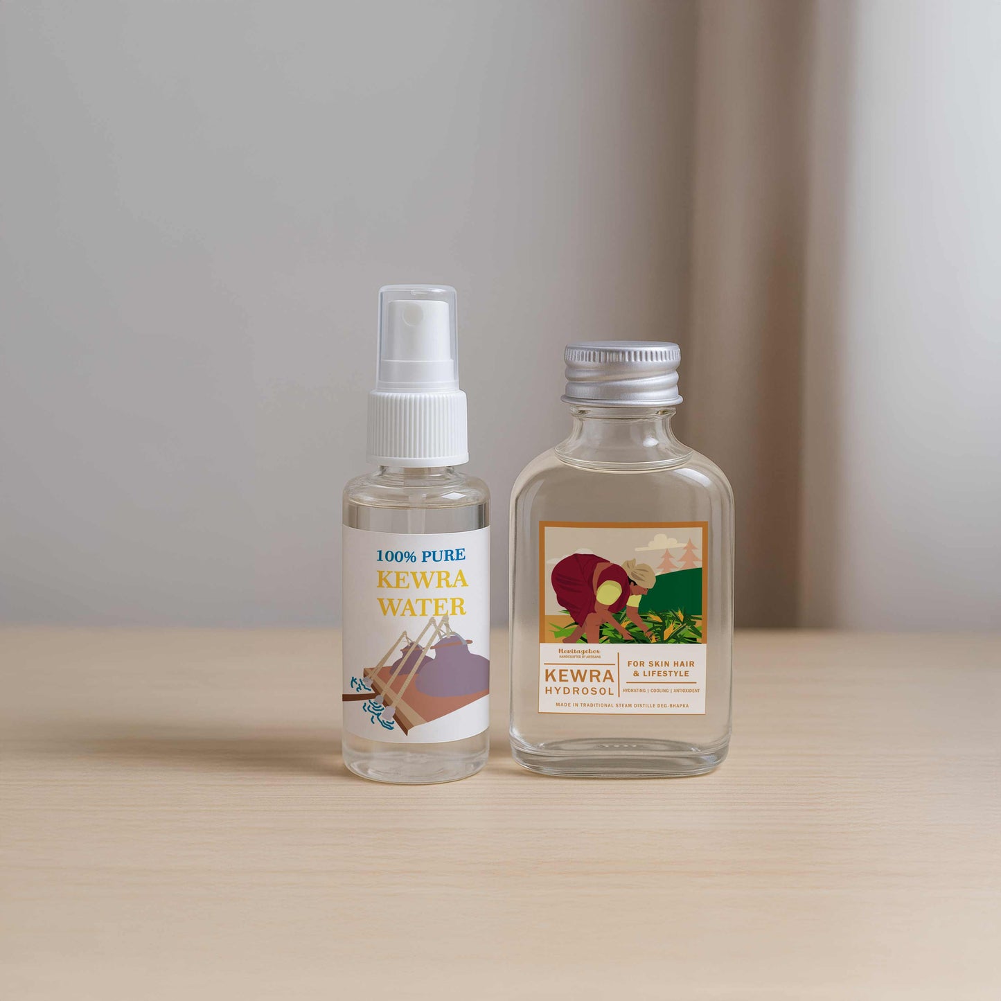 Face Mist & Refill Hydrosol Combo