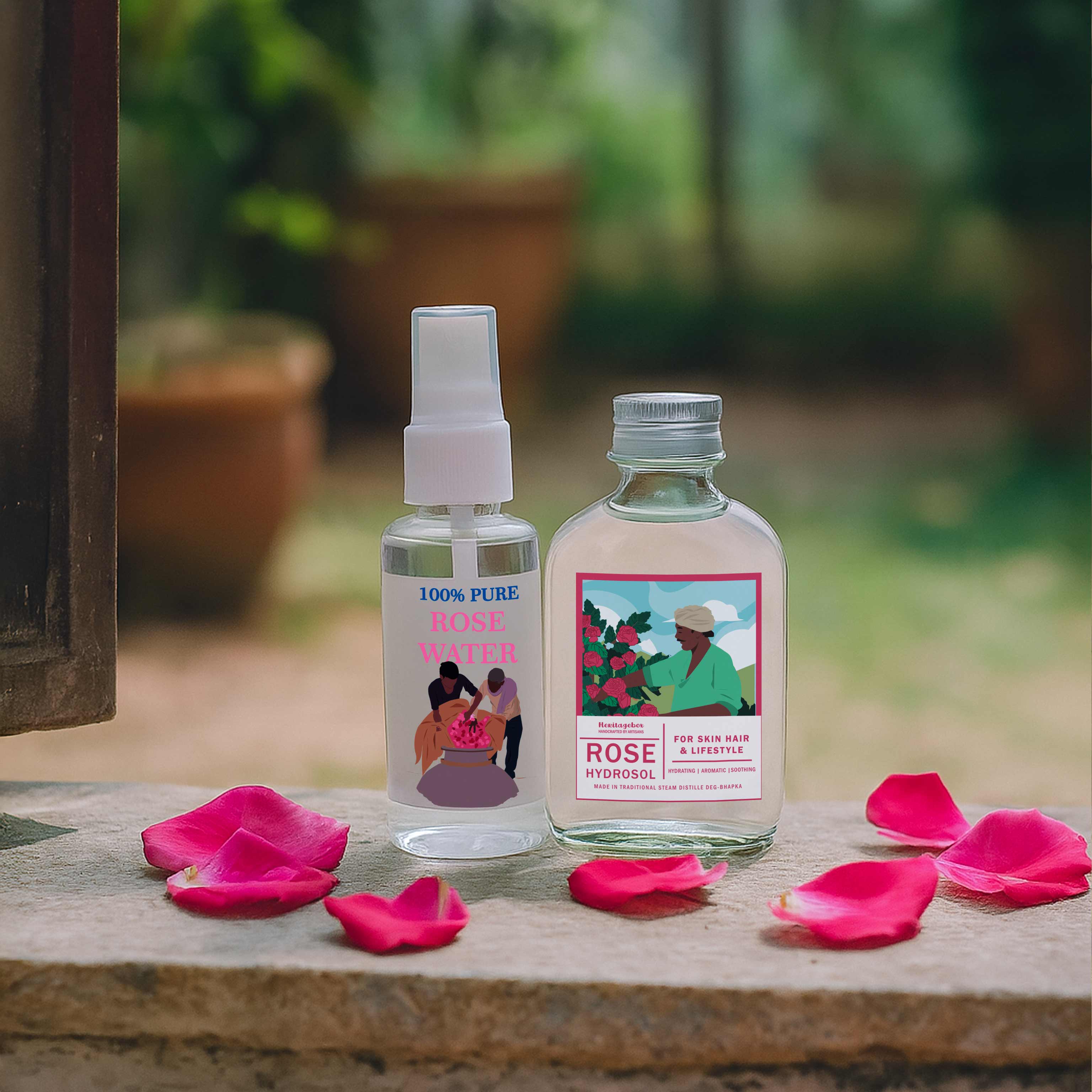 Face Mist & Refill Hydrosol Combo