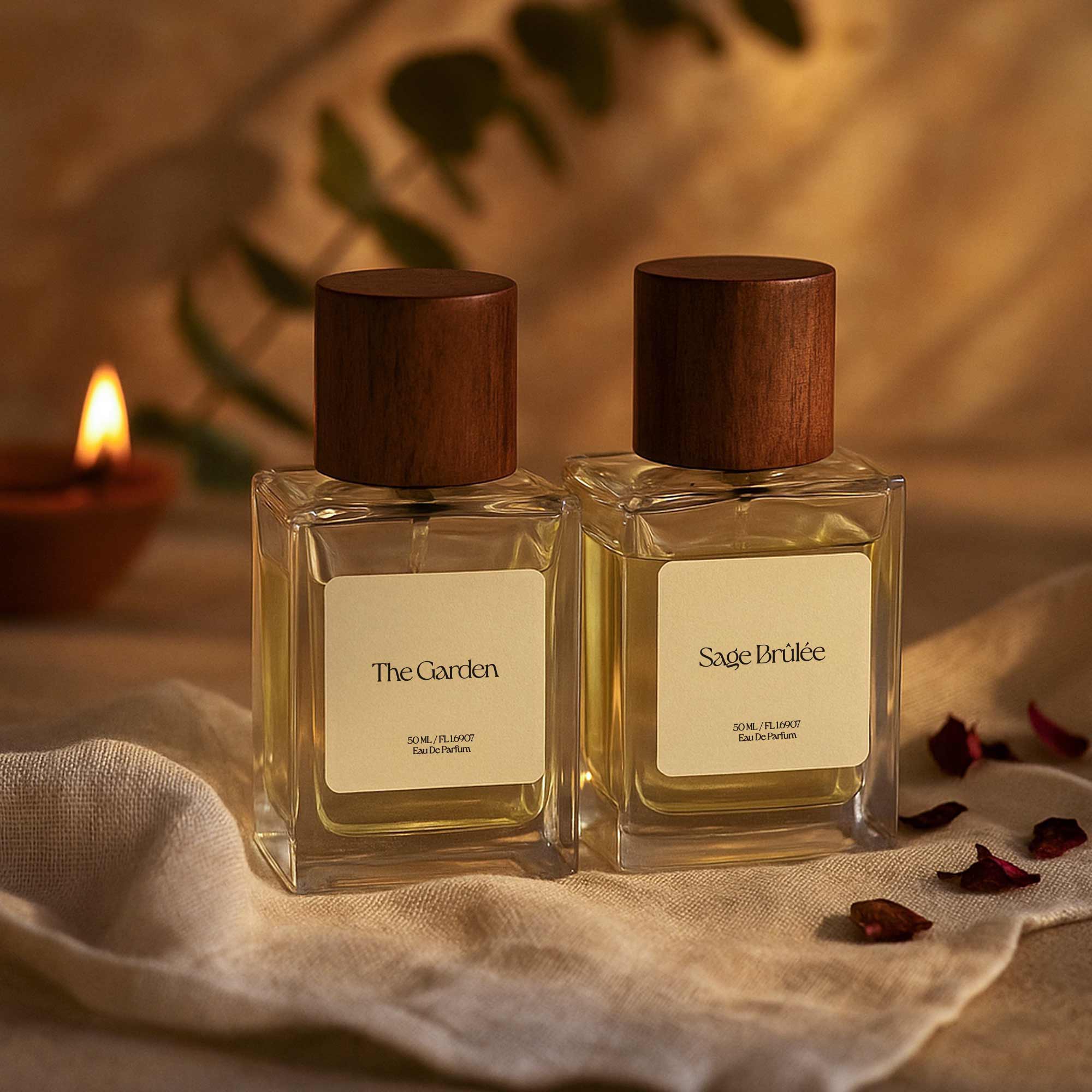Sage Brûlée + The Garden Eau de Parfum Duo – 2 x 50ml