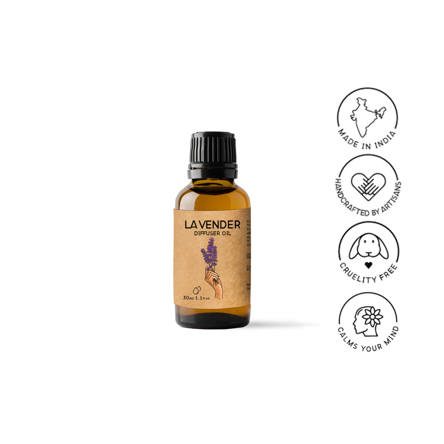 Lavender Aroma Diffuser Oil for Air Diffuser by Heritagebox India