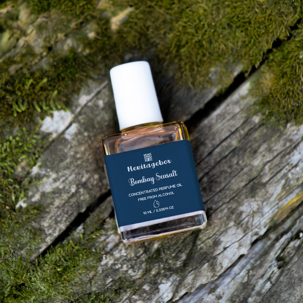 Bombay Sea Salt perfume oil bottle
