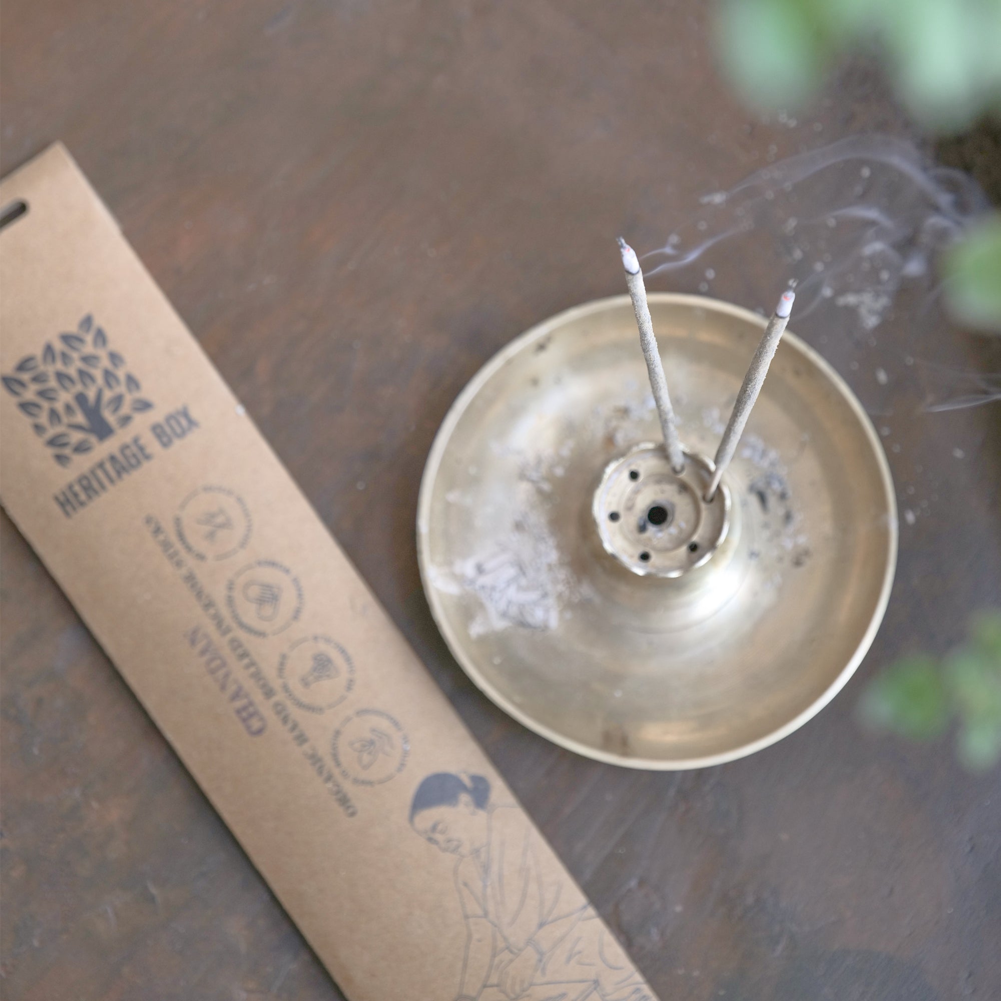 Chandan Handrolled Natural Incense Sticks Pack of 30