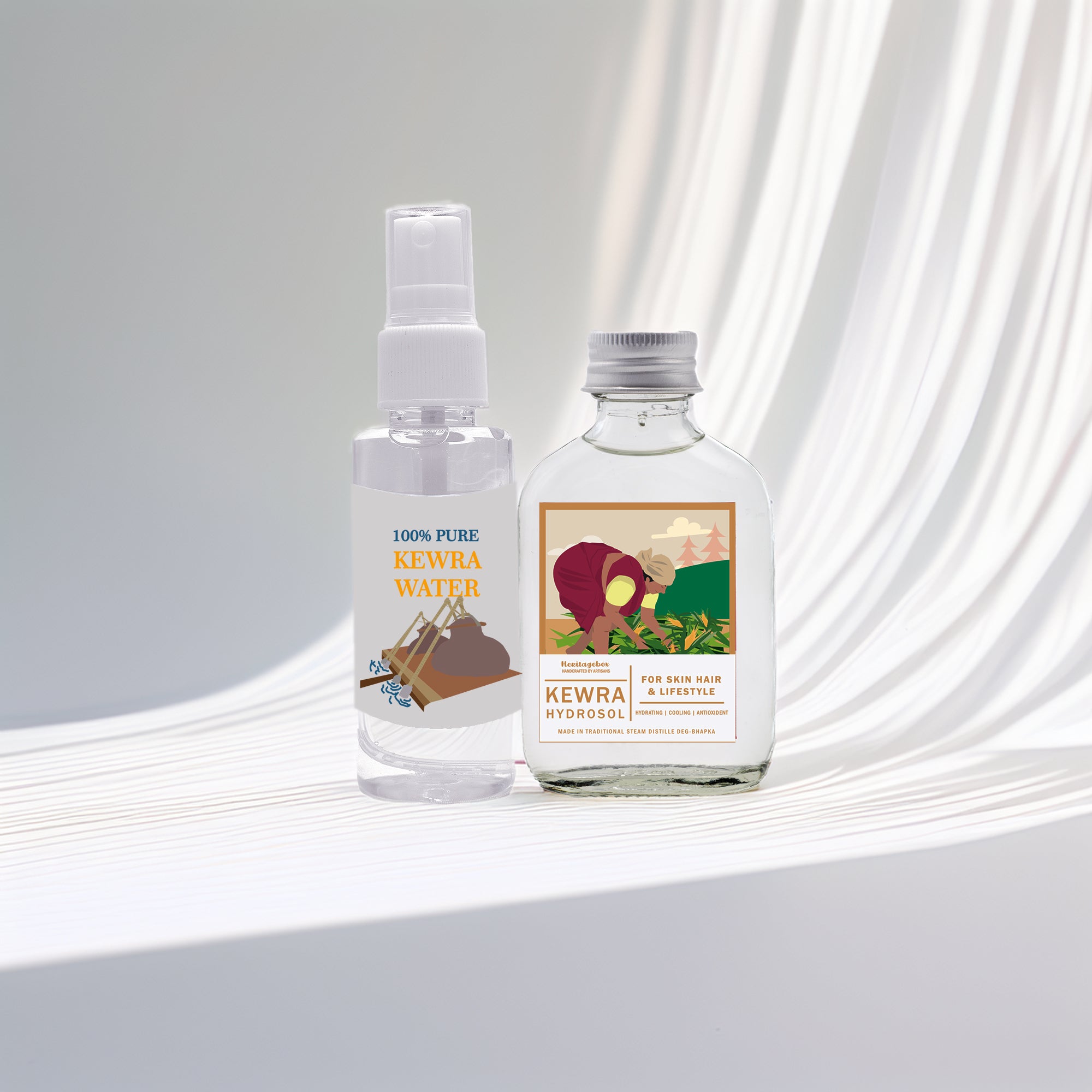 Face Mist & Refill Hydrosol Combo