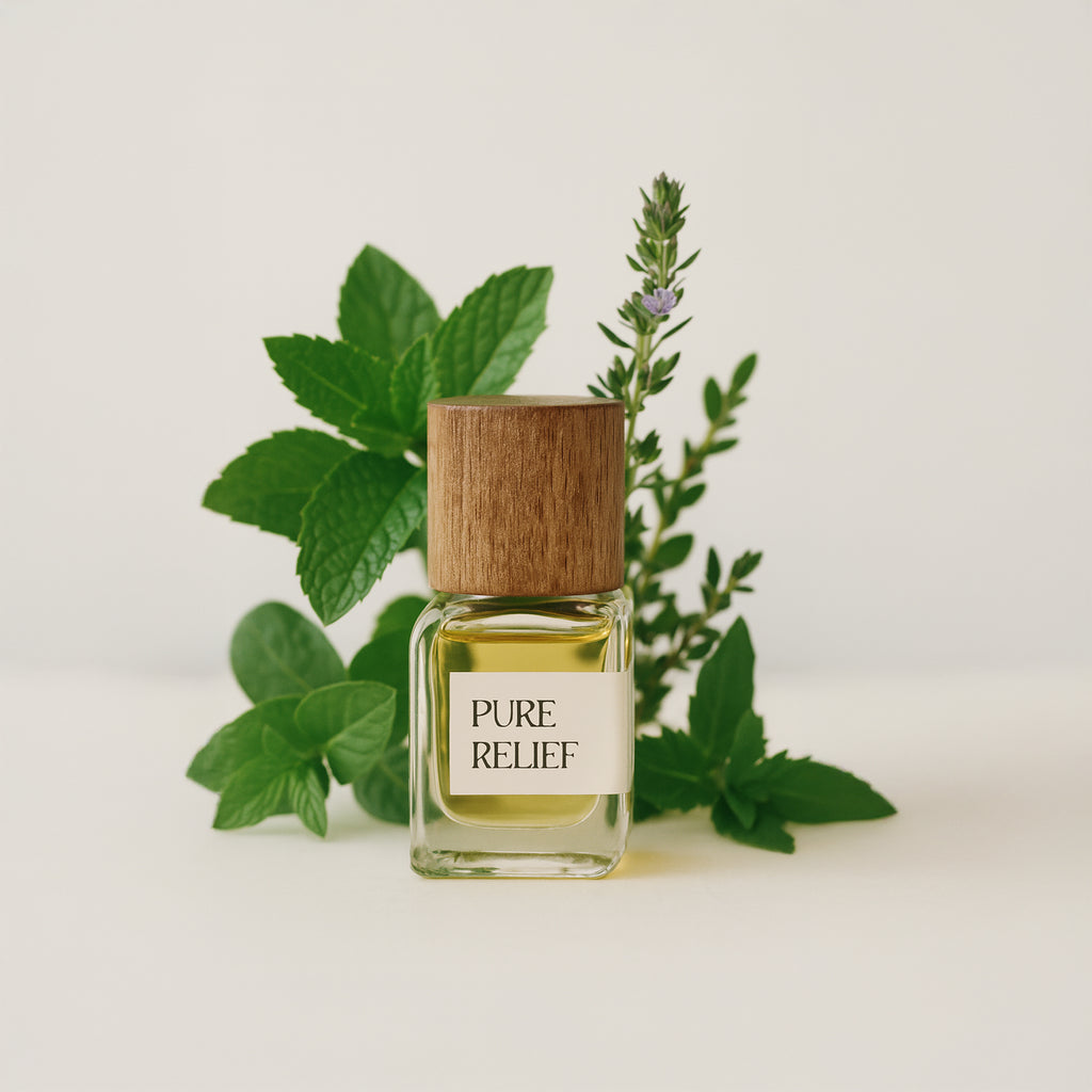 Color Pure Relief Pure Relief Pain Roll-On 10ml – Peppermint & Menthol – Heritage Box