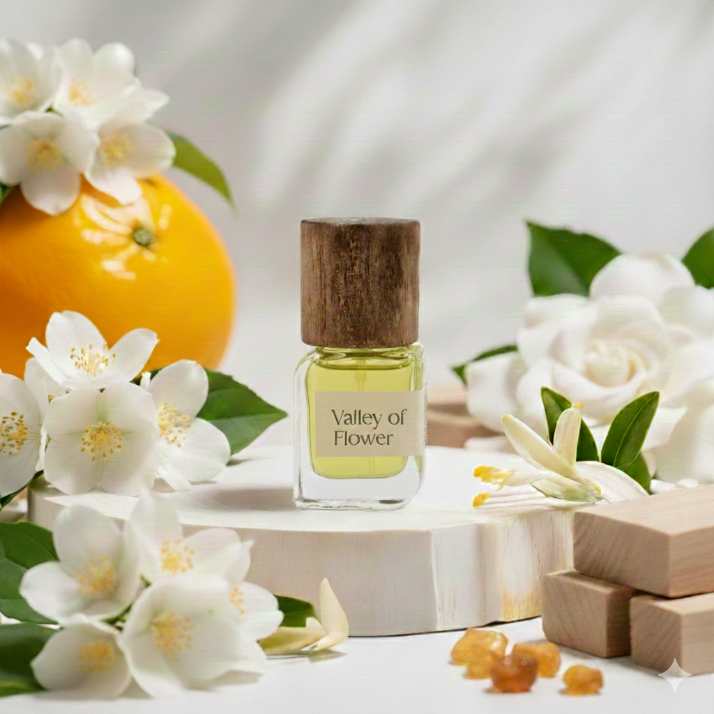 Valley of Flower Parfum Roll-on 10ml Non-Alcoholic Parfum for Unisex