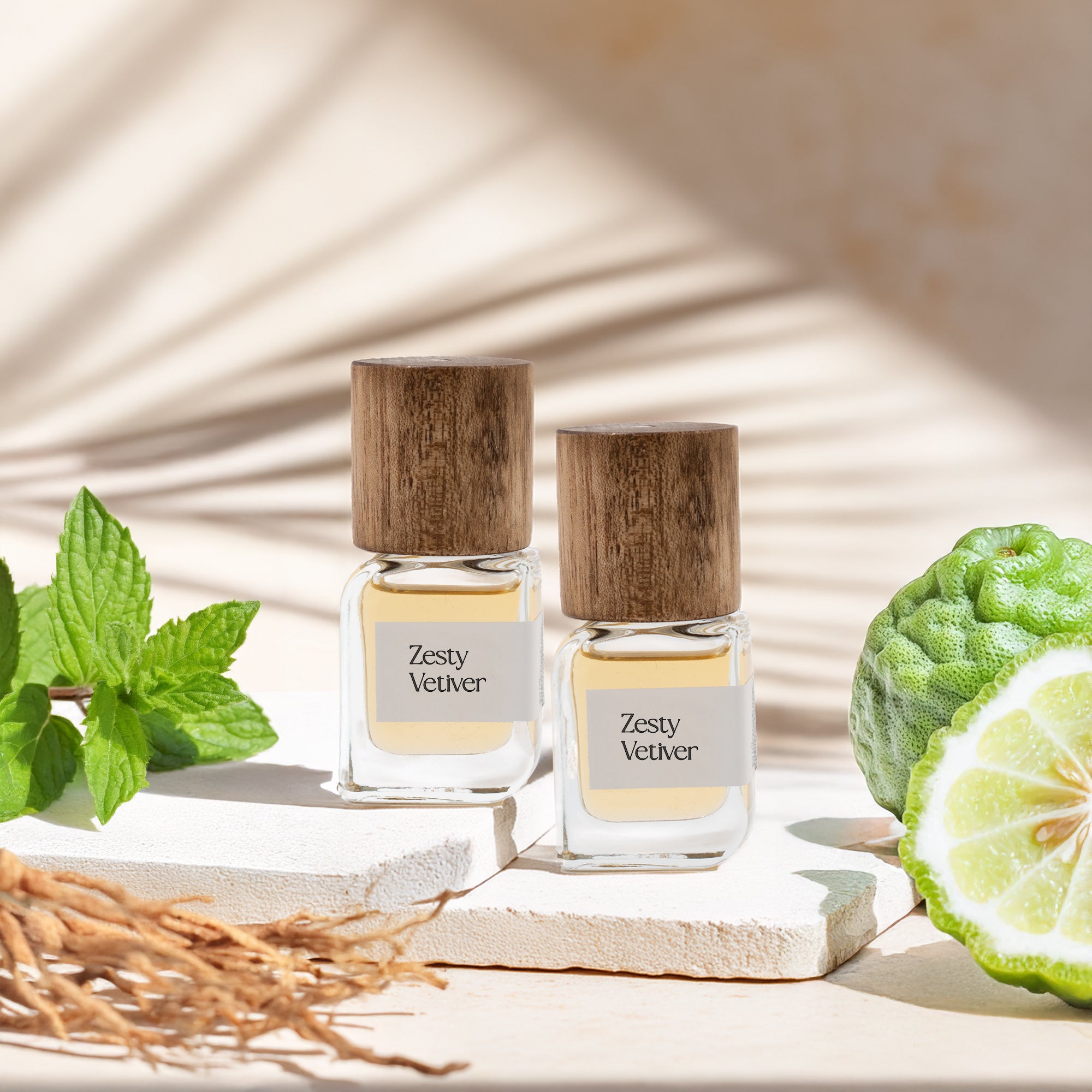 Zesty Vetiver Perfume Roll-on 10ml Non-Alcoholic Perfume for Unisex