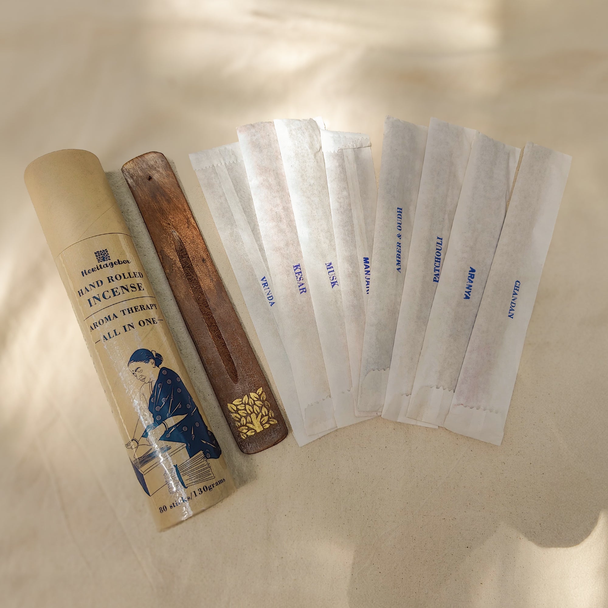 Incense stick combo pack | Pack of 8 Fragrance | 80 sticks