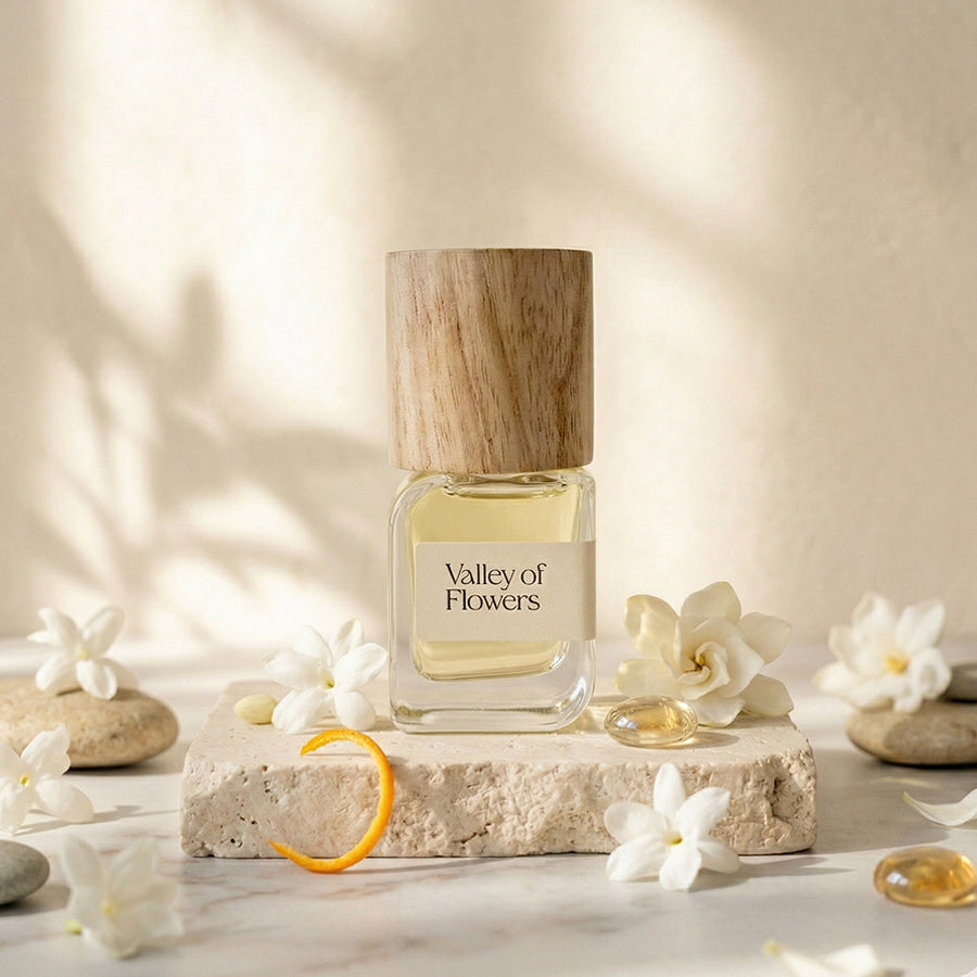 Valley of Flower Parfum Roll-on 10ml Non-Alcoholic Parfum for Unisex